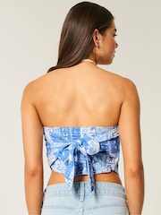 Hollister Stappy Bandana White Top - Image 2 of 5