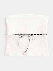 Hollister Lace Bandeau Peplum White Top - صورة 1 من 2