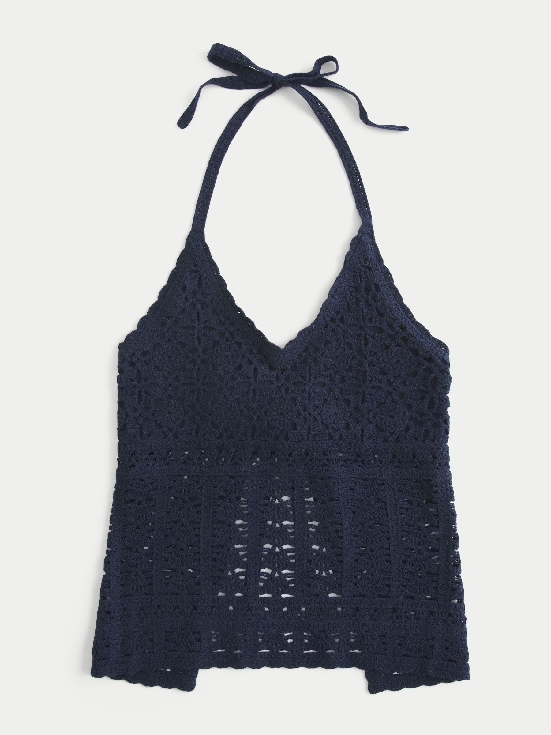 トップス TODAYFUL Halterneck Checkjacquard Tops TODAYFUL（トゥデイフル）の「Halterneck Checkjacquard Tops（タンク