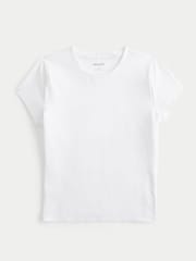 Hollister Crew Neck White T-Shirt - Imagen 3 de 3