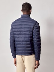 Hawes & Curtis Blue Lightweight Padded Jacket - Image 2 of 4