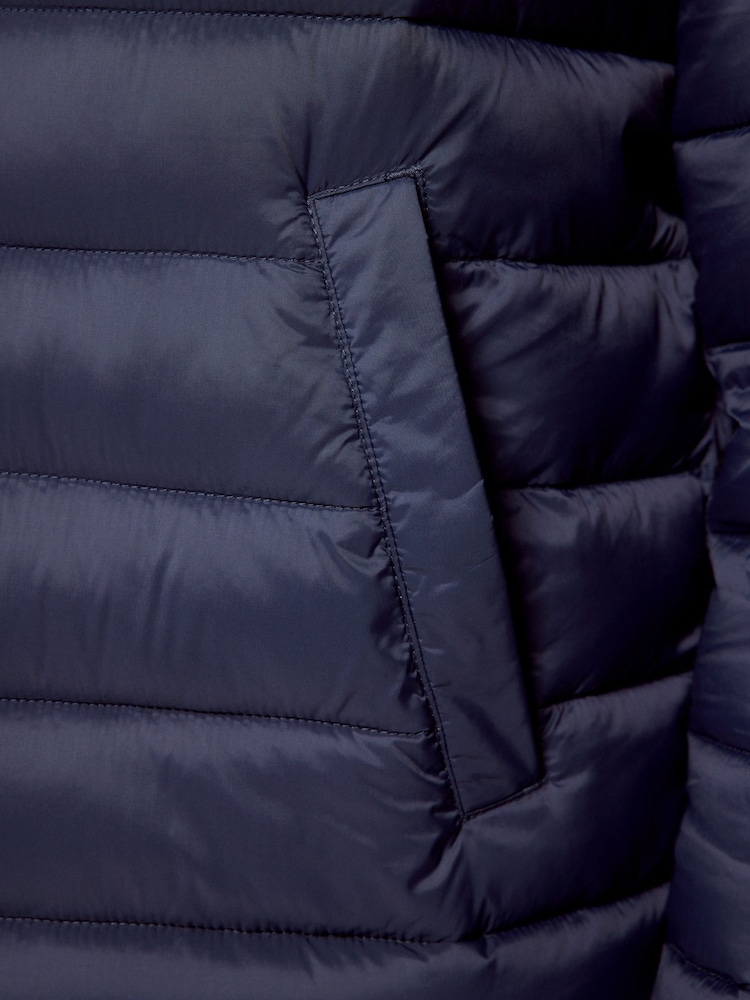 Hawes & Curtis Blue Lightweight Padded Jacket - Image 4 of 4