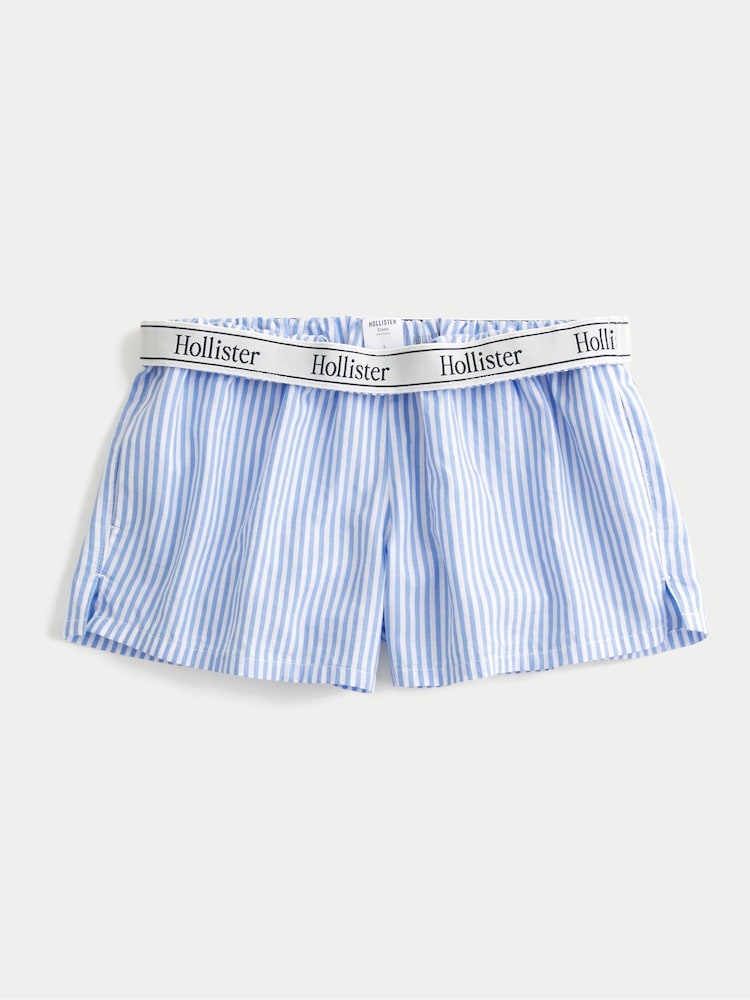 Hollister Blue Low Rise Baggy Boxerd Short - Image 3 of 3