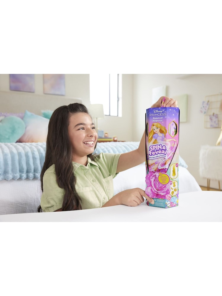 Mattel Games Disney Princess Spin and Reveal Rapunzel - Image 6 of 6