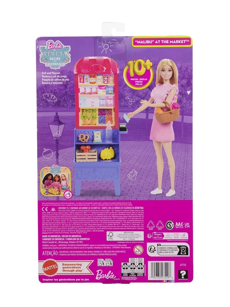 Mattel Games Barbie Malibu Shopping Playset - Image 4 of 4