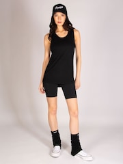 Pineapple Black Longline Vest - Image 2 of 6