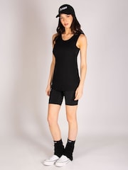 Pineapple Black Longline Vest - Image 4 of 6