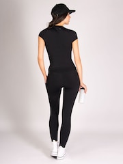 Pineapple Black Supersoft Stretch Pocket Leggings - Image 7 of 8