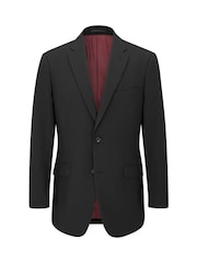 Skopes Black Tailored Fit Wool Rich Darwin Suit Jacket - Image 4 of 4