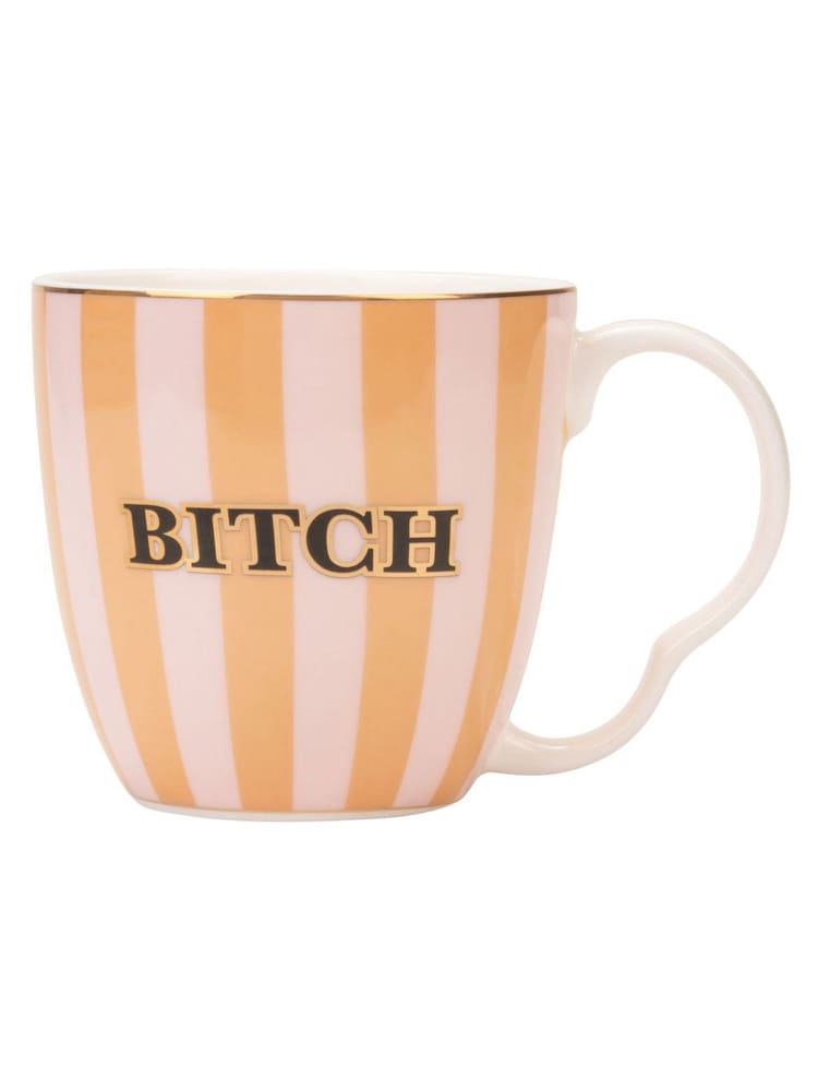 Yvonne Ellen Set of 2 Pink Large Sausage Doggie Mugs - Image 2 of 5