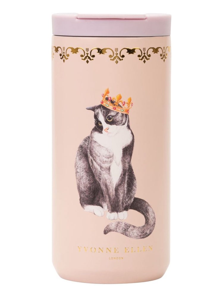 Yvonne Ellen Pink Pussy Travel Mug - Image 1 of 2 Yvonne Ellen Pink Pussy Travel Mug - Image 1 of 2