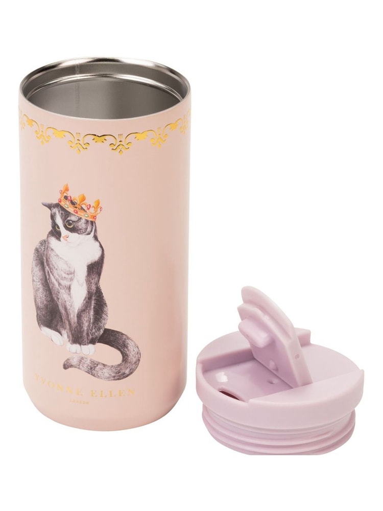 Yvonne Ellen Pink Pussy Travel Mug - Image 2 of 2