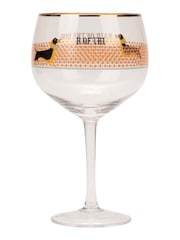 Yvonne Ellen Set of 2 Clear Gin Sausage Doggie Glasses - Image 1 of 2