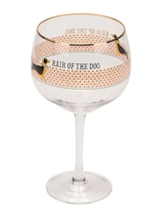 Yvonne Ellen Set of 2 Clear Gin Sausage Doggie Glasses - Image 2 of 2
