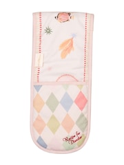 Yvonne Ellen White Harlequin Double Oven Glove - Image 2 of 5