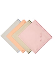 Yvonne Ellen Set of 4 Pink Slogan Napkins - Image 1 of 6
