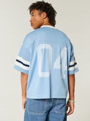 Hollister  Americana Football Jersey Top - Image 2 of 6