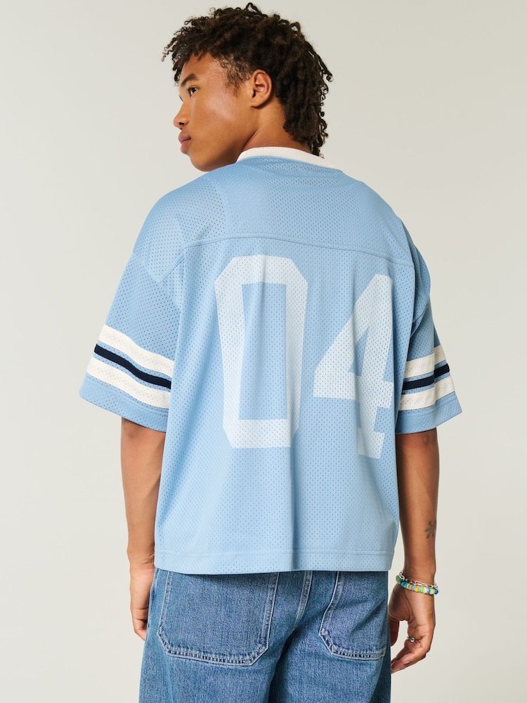 Hollister  Americana Football Jersey Top - Image 2 of 6