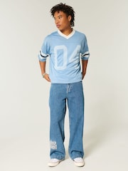 Hollister  Americana Football Jersey Top - Image 3 of 6