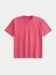 Hollister Red 100% Cotton Boxy Crew Neck Short Sleeve T-Shirt - Image 1 of 1