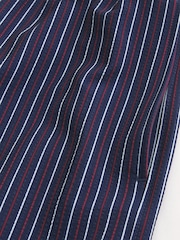 Hollister Blue Seersucker Stripe Swim Shorts - Image 5 of 5