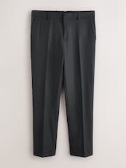 Black Muscle Fit Motionflex Stretch Tuxedo Suit Trousers - Image 6 of 9
