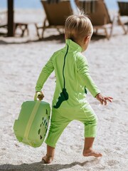 My Carry Potty Green My Little Swimsuit Dinosaur 18-24 Months - Image 3 of 6