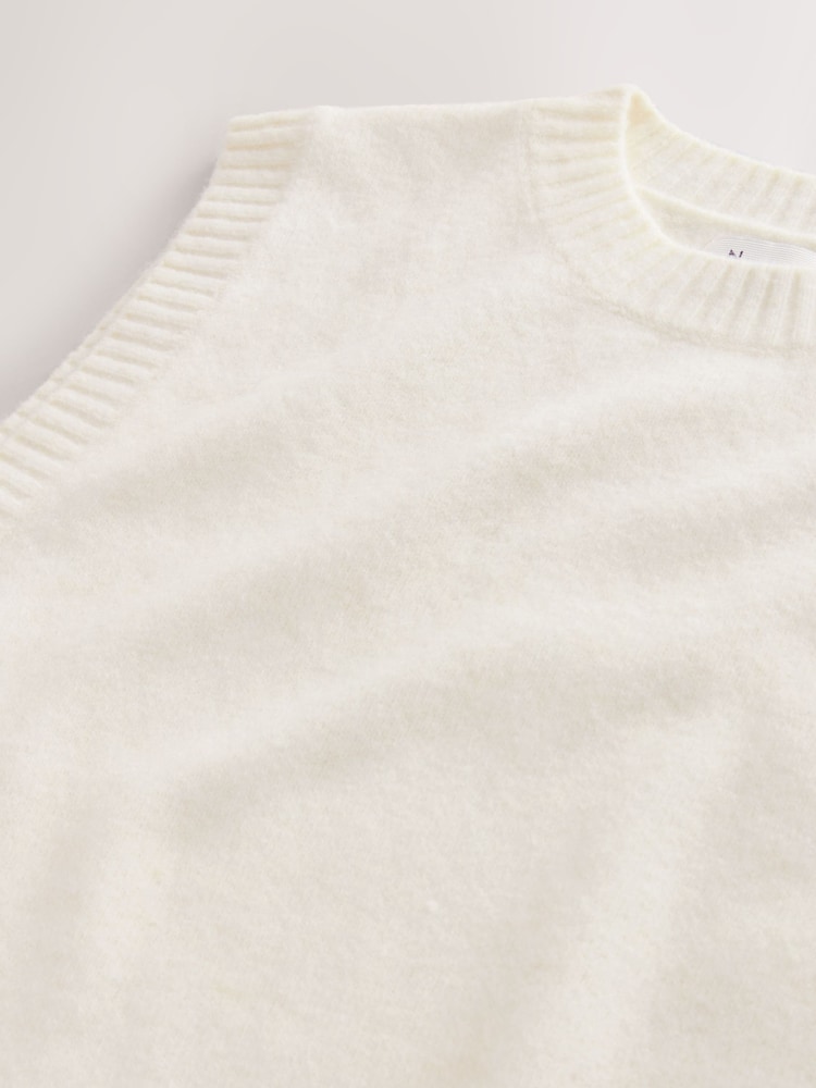 Ecru Alpaca Wool blend Tank - Image 7 of 7