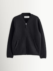 Universal Works Black Zip Bomber Jacket - Image 1 of 1
