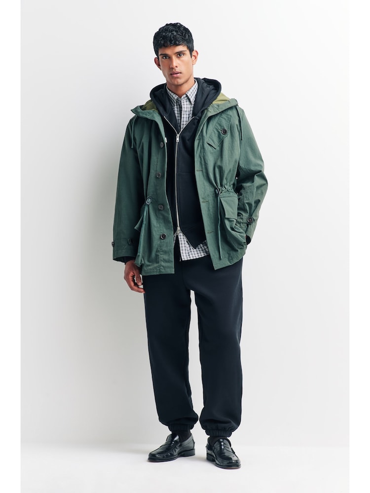 Universal Works Green Boston Parka Jacket - Image 1 of 5 Universal Works Green Boston Parka Jacket - Image 1 of 5