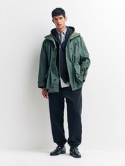 Universal Works Green Boston Parka Jacket - Image 10 of 14