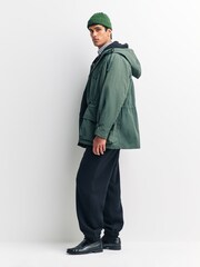 Universal Works Green Boston Parka Jacket - Image 13 of 14
