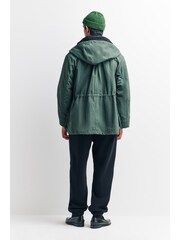 Universal Works Green Boston Parka Jacket - Image 1 of 14