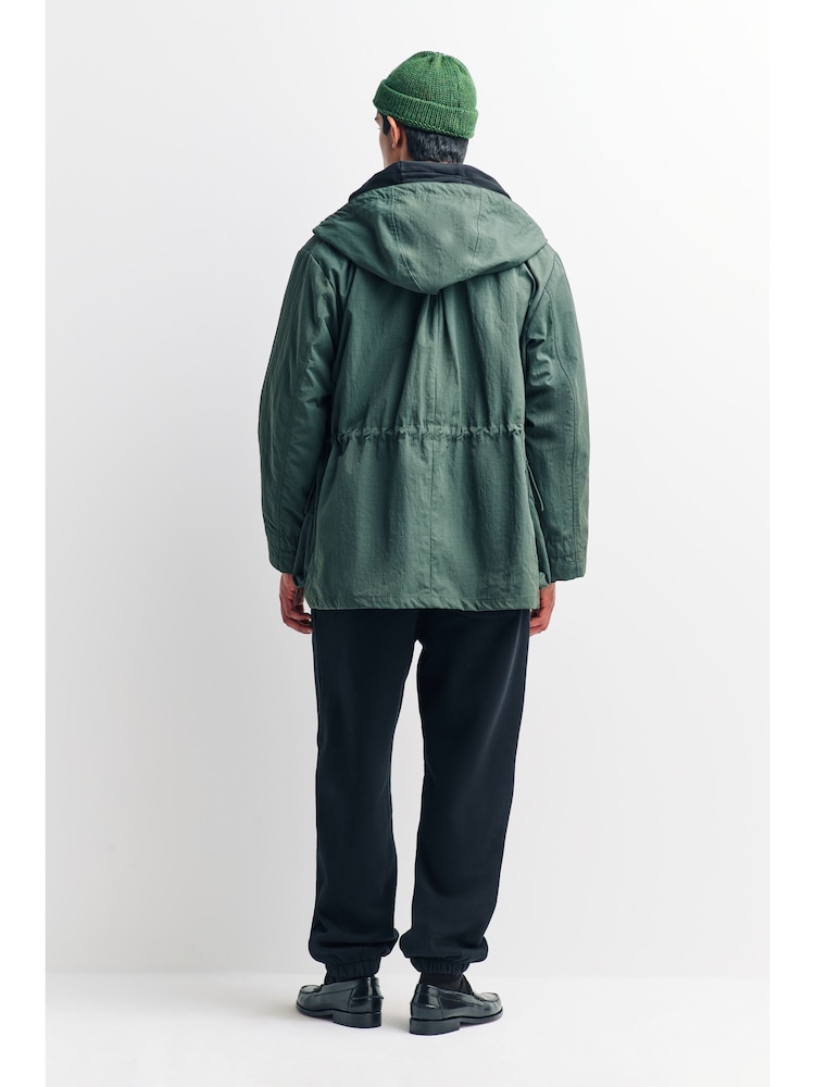 Universal Works Green Boston Parka Jacket - Image 1 of 14