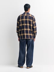 Universal Works Blue Utility Shirt - Image 3 of 6