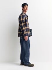 Universal Works Blue Utility Shirt - Image 4 of 6