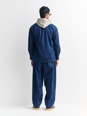 Universal Works Blue Fatigue Shirt - Image 5 of 6