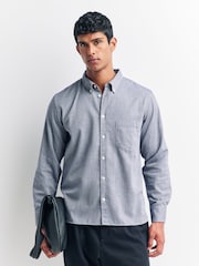 Universal Works Blue Lazy Day Shirt - Image 1 of 6