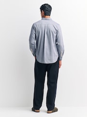 Universal Works Blue Lazy Day Shirt - Image 5 of 6