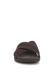 Vionic Regular Fit Tide Brown Sliders - Image 4 of 7