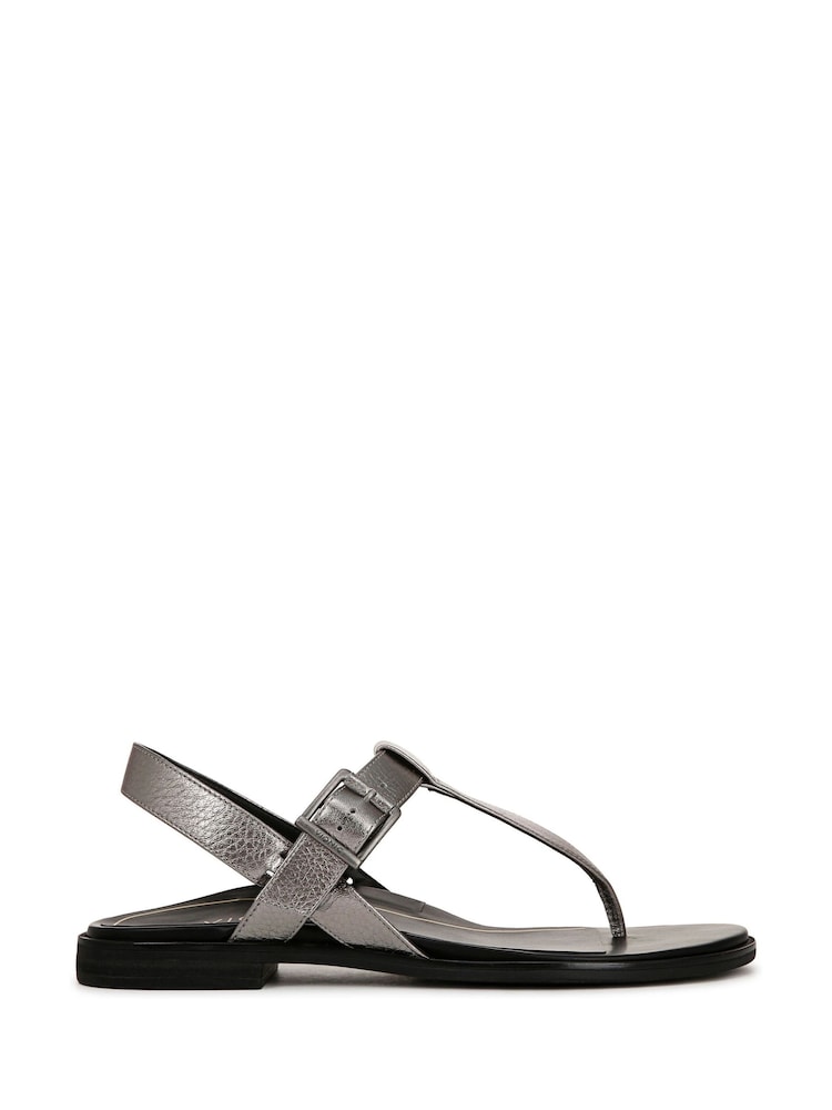 Vionic Cream Cora Regular Fit Toe Post Sandals - Image 1 of 7