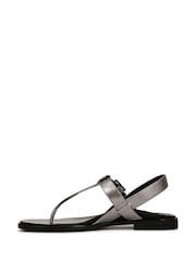 Vionic Cream Cora Regular Fit Toe Post Sandals - Image 2 of 7