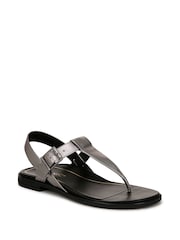 Vionic Cream Cora Regular Fit Toe Post Sandals - Image 3 of 7