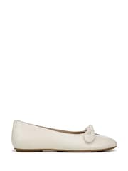 Cream - Vionic Regular Fit Tilly Ballet Black Flats - Slika 1 iz 7