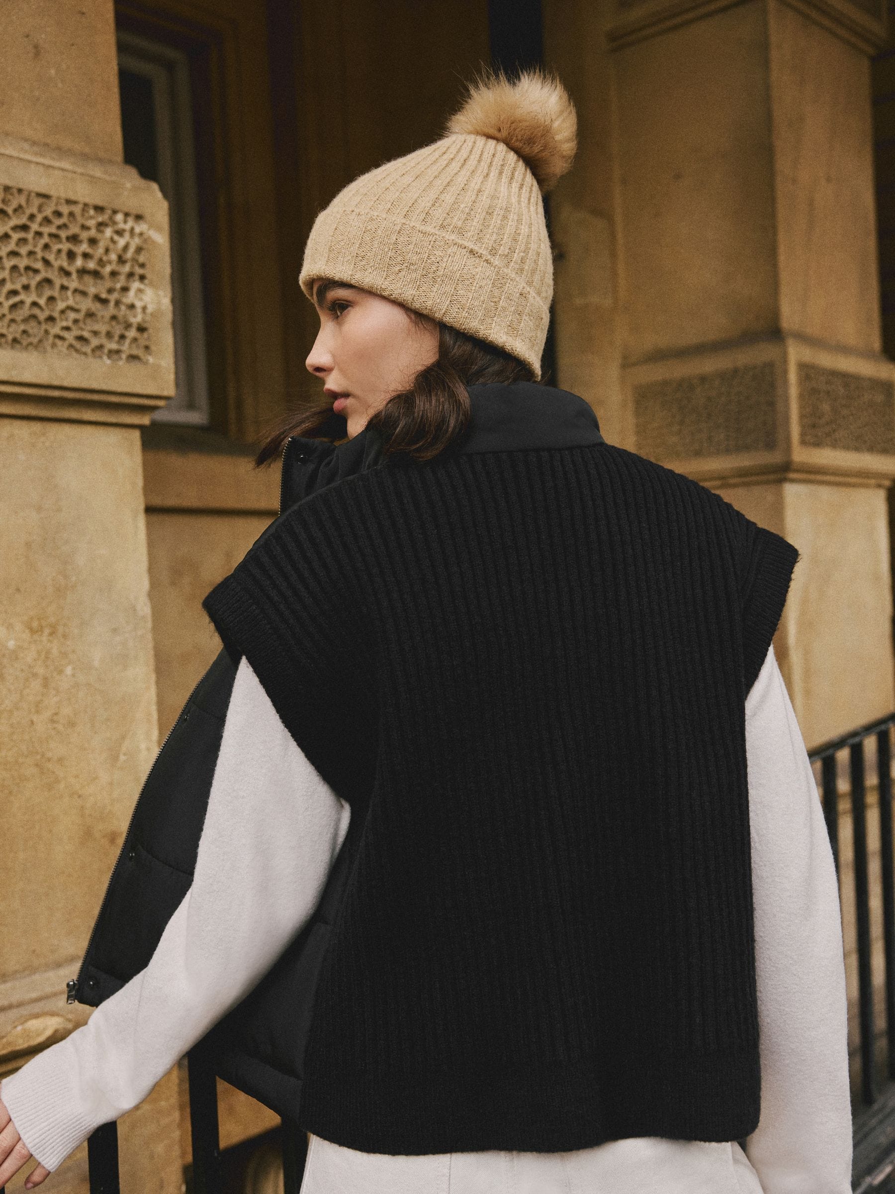 Buy Black Padded Gilet from the Next UK online shop