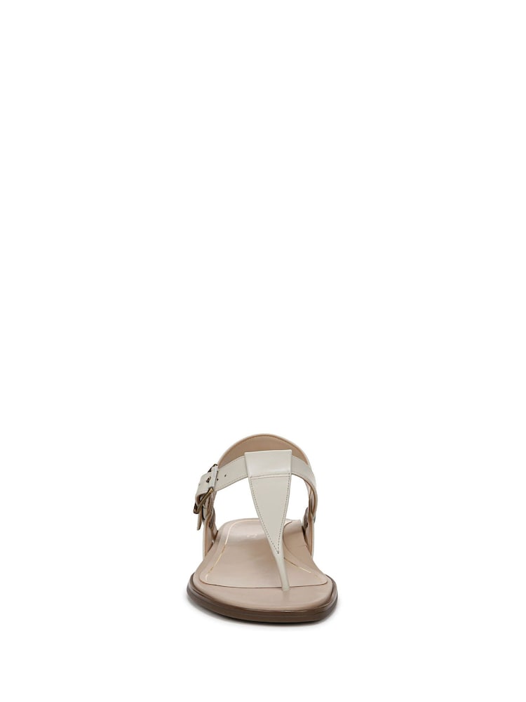 Vionic Cream Cora Regular Fit Toe Post Sandals - Image 4 of 7
