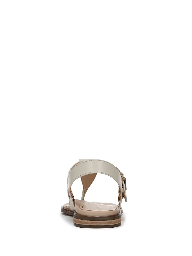 Vionic Cream Cora Regular Fit Toe Post Sandals - Image 5 of 7