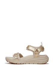 Vionic Regular Fit Cream Walk Max Wanderer Walking Sandals - Image 2 of 7