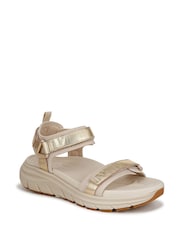 Vionic Regular Fit Cream Walk Max Wanderer Walking Sandals - Image 3 of 7