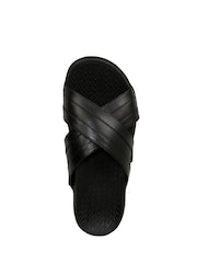Vionic Regular Fit Tide Brown Sliders - Image 6 of 7
